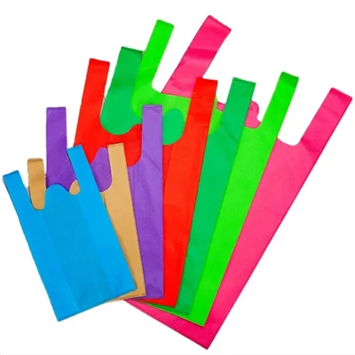 Bag heb ei wehyddu archfarchnad y gellir ei ailddefnyddio Custom Nonwoven