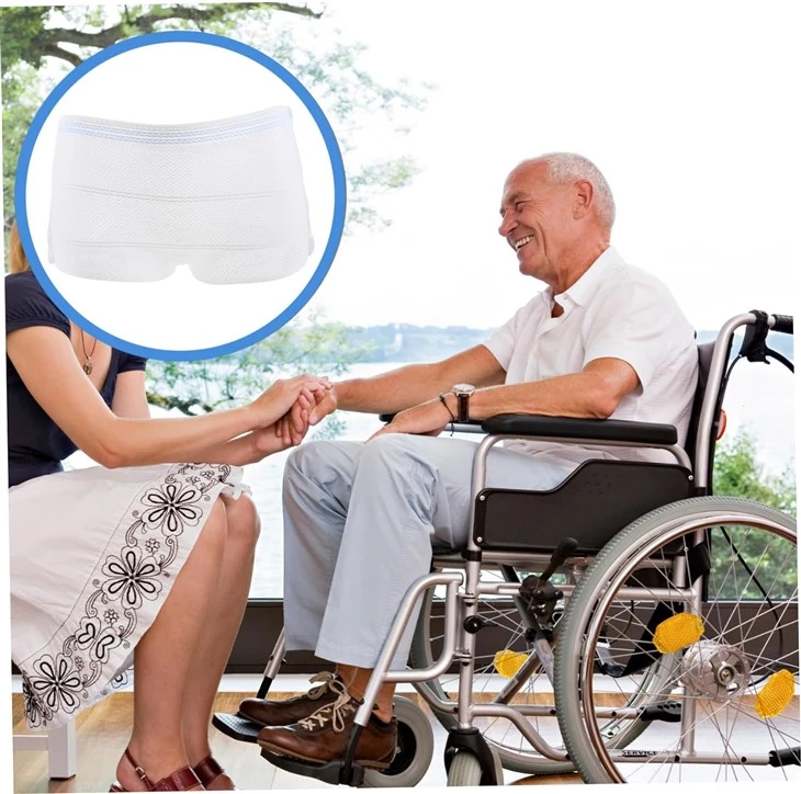 Women Wearing Incontinence Diapers